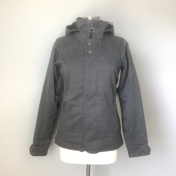 BURTON Dryride Snowboarding Ski Full‎ Zip Up Jacket XS - Picture 1 of 16